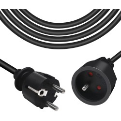 RALLONGE BLANC 2P+T 10M